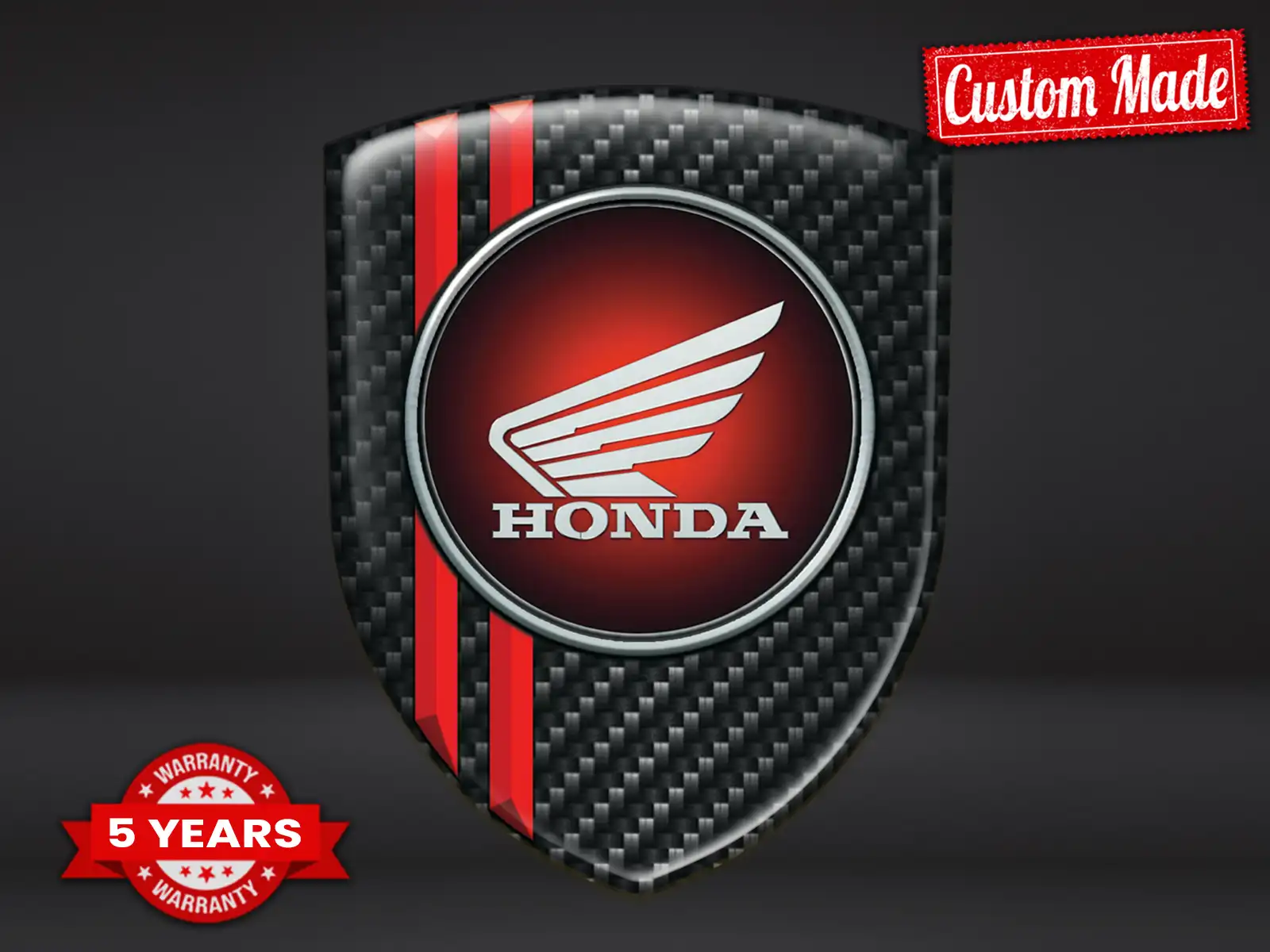 Honda Emblemi Cofano Pro Max Durevoli Chic Performance
